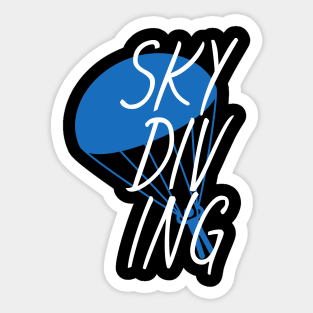 Skydiving Sticker